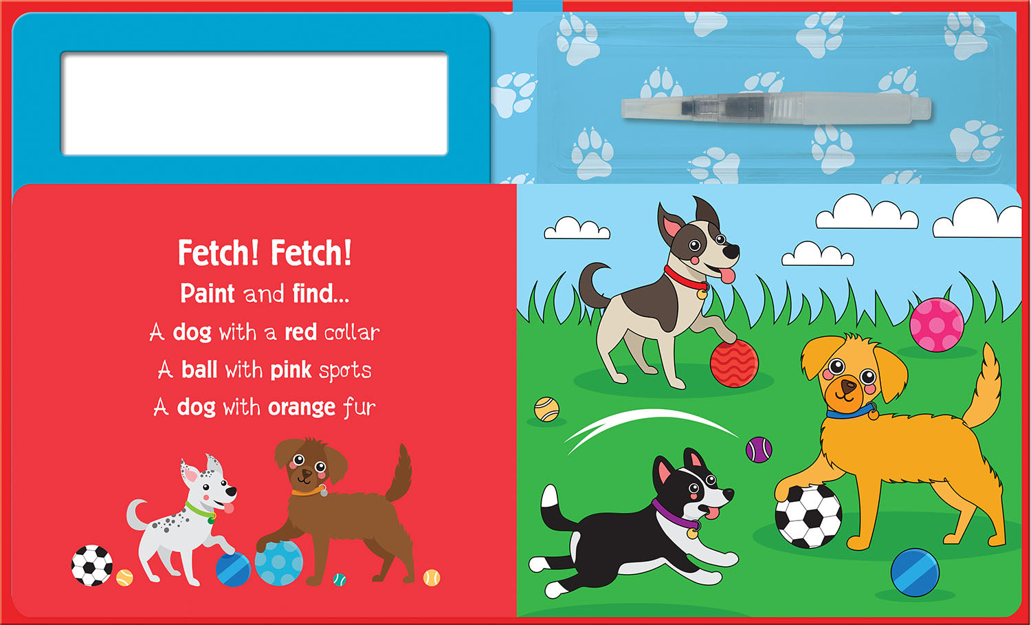 Search and Find Dogs | Suyla Boyama ve Bulmaca Kitabı