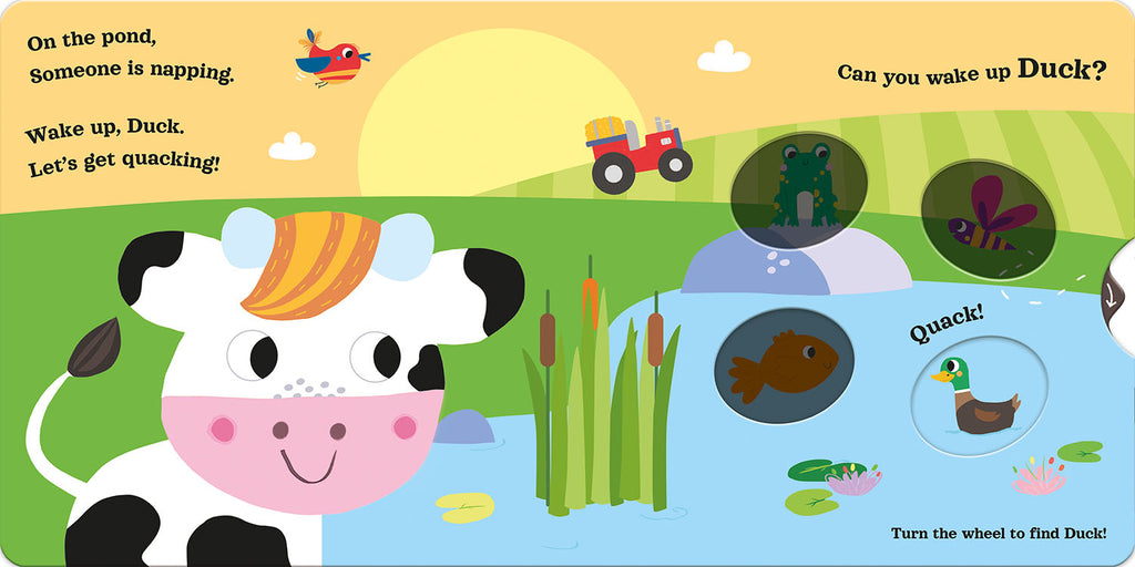 Good Morning Cow | Sihirli Çarklı Eğitici Sabah Kitabı