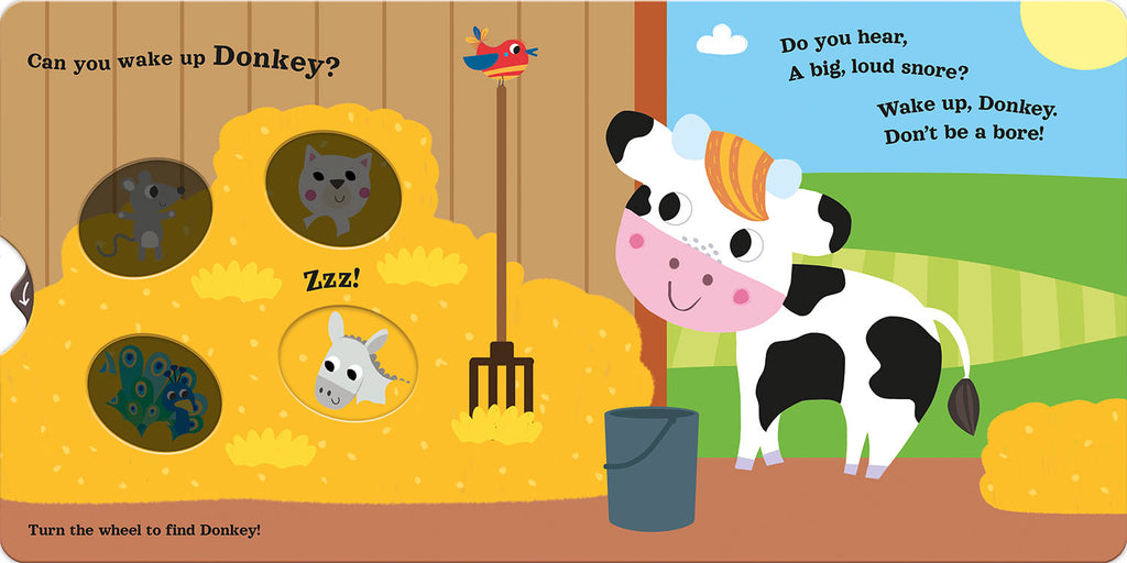 Good Morning Cow | Sihirli Çarklı Eğitici Sabah Kitabı