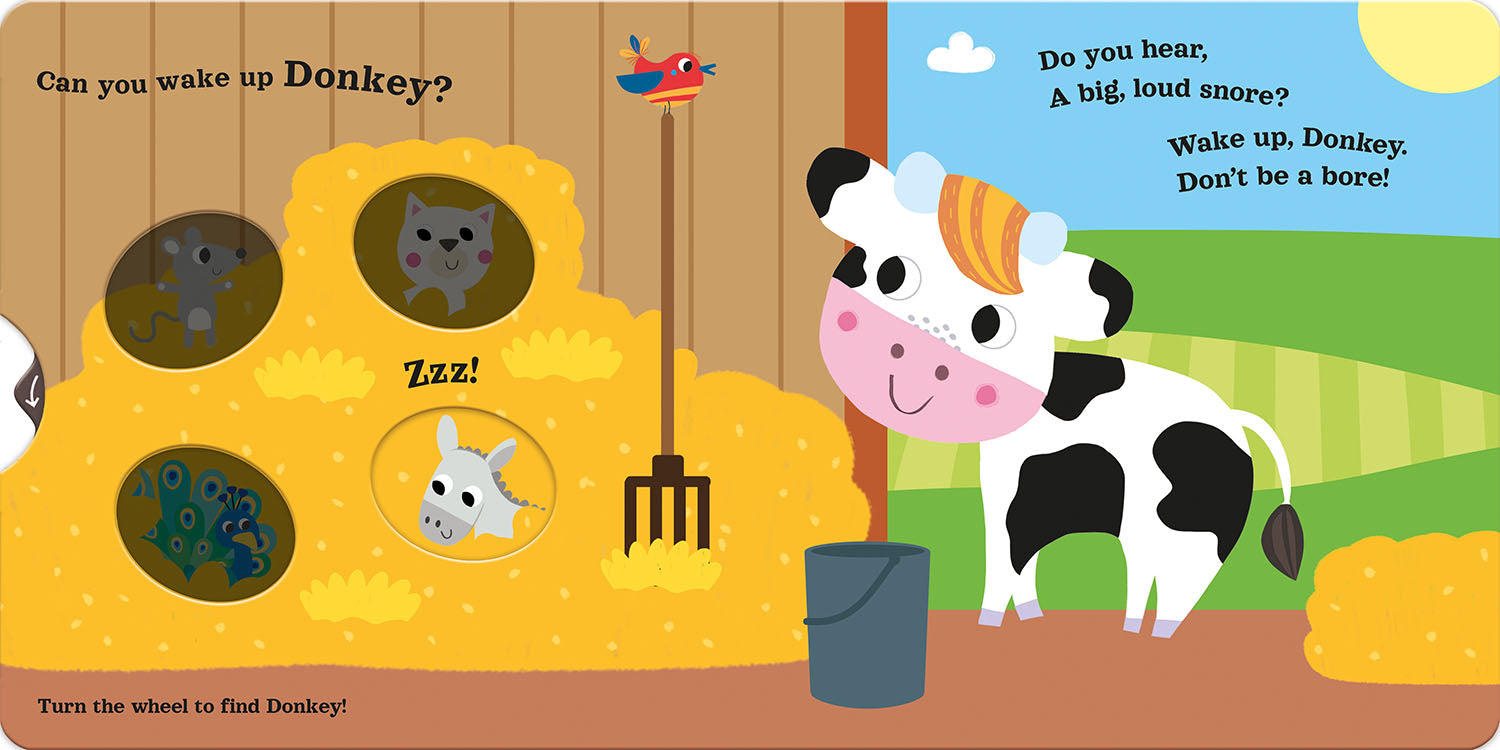 Good Morning Cow | Sihirli Çarklı Eğitici Sabah Kitabı