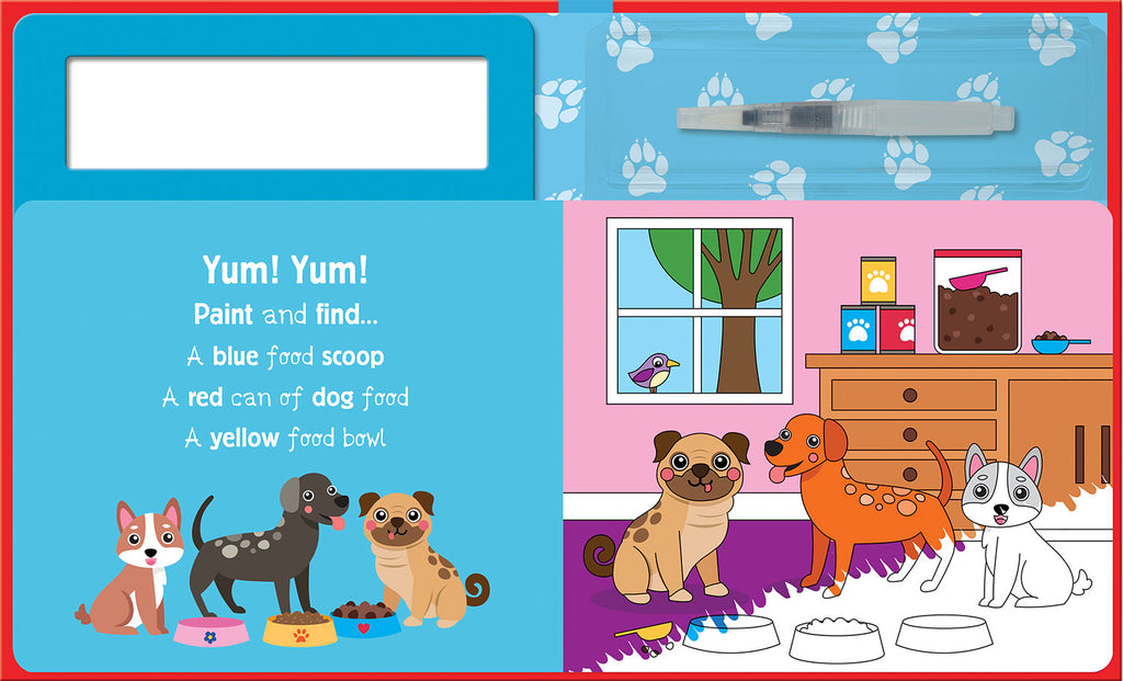 Search and Find Dogs | Suyla Boyama ve Bulmaca Kitabı