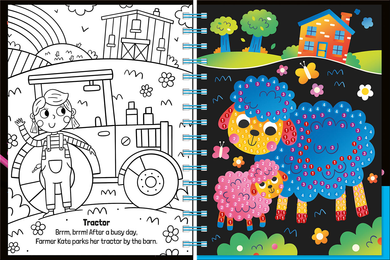 Crystal Fun Farm | Çiftlik Temalı 1500 Taşlı Kristal Sanat Aktivitesi