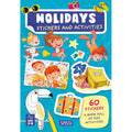 Stickers and Activities: Holidays - Tatil Temalı Stickerlı Etkinlik Kitabı (3+ Yaş)