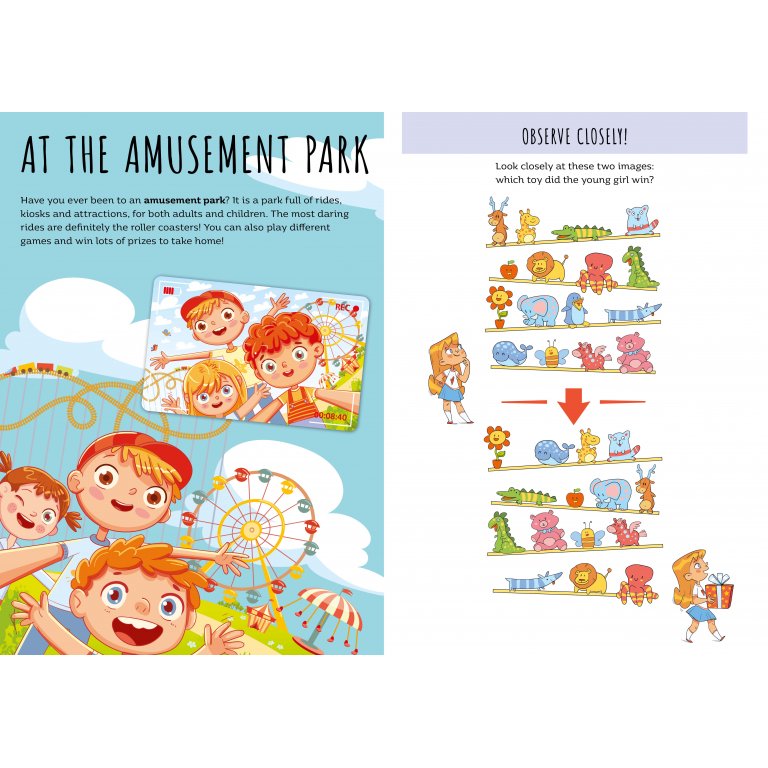 Stickers and Activities: Holidays - Tatil Temalı Stickerlı Etkinlik Kitabı (3+ Yaş)