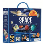 Sassi Space The Ultimate Atlas İngilizce set, saplı kutunun önden görünümü